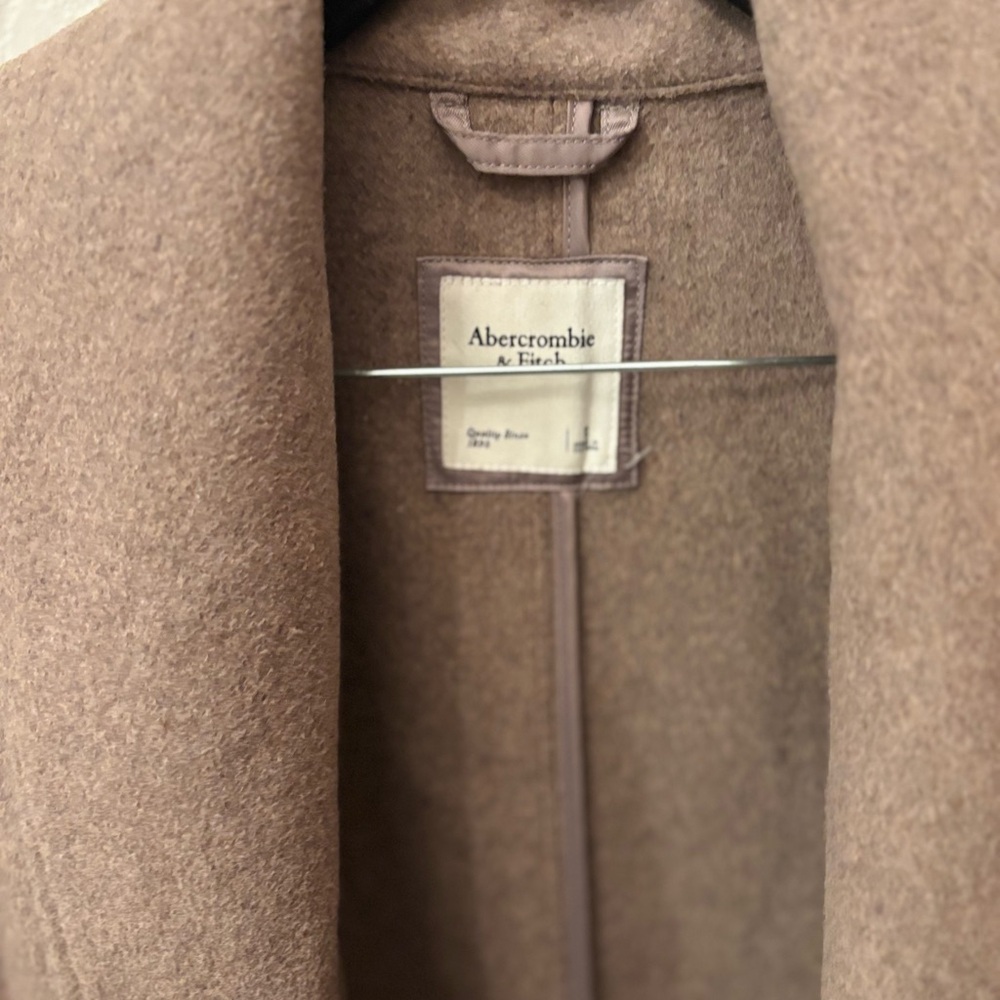Abercrombie & Fitch Classic Brown Pea Coat - Picture 2 of 7